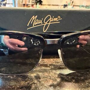 Maui Jim Glossy Black Sunglasses